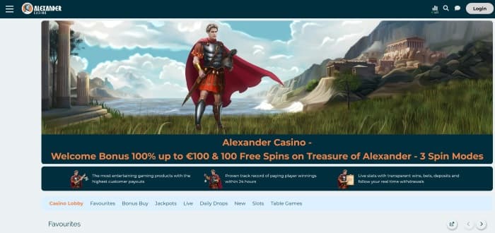 Alexander Casino - Aperçu