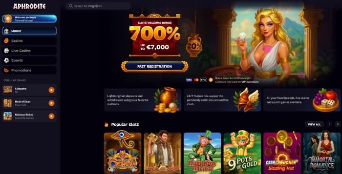 Aphrodite Casino - Aperçu